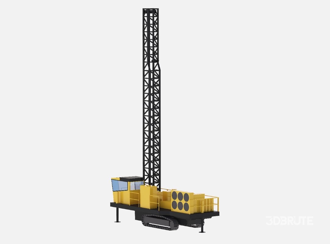 Drill Rig Mining ER Simplified Image 4