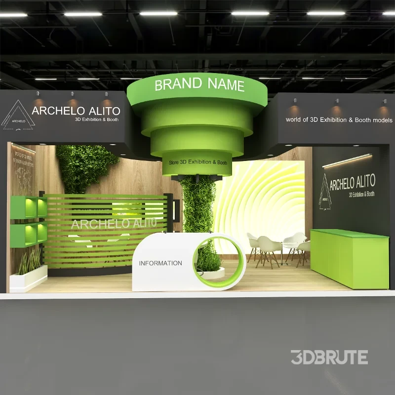 minimal stall exhibition Image 1