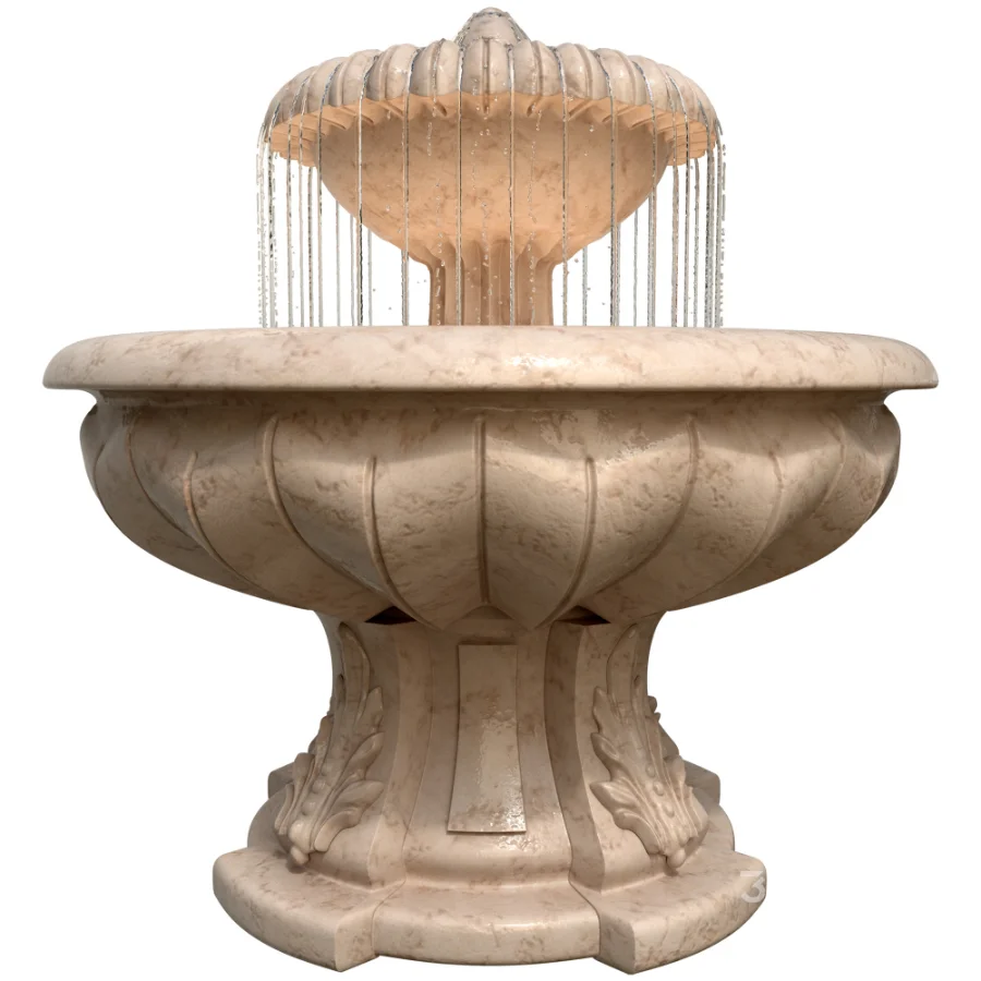 Classic Garden Fountain 03 Image 2