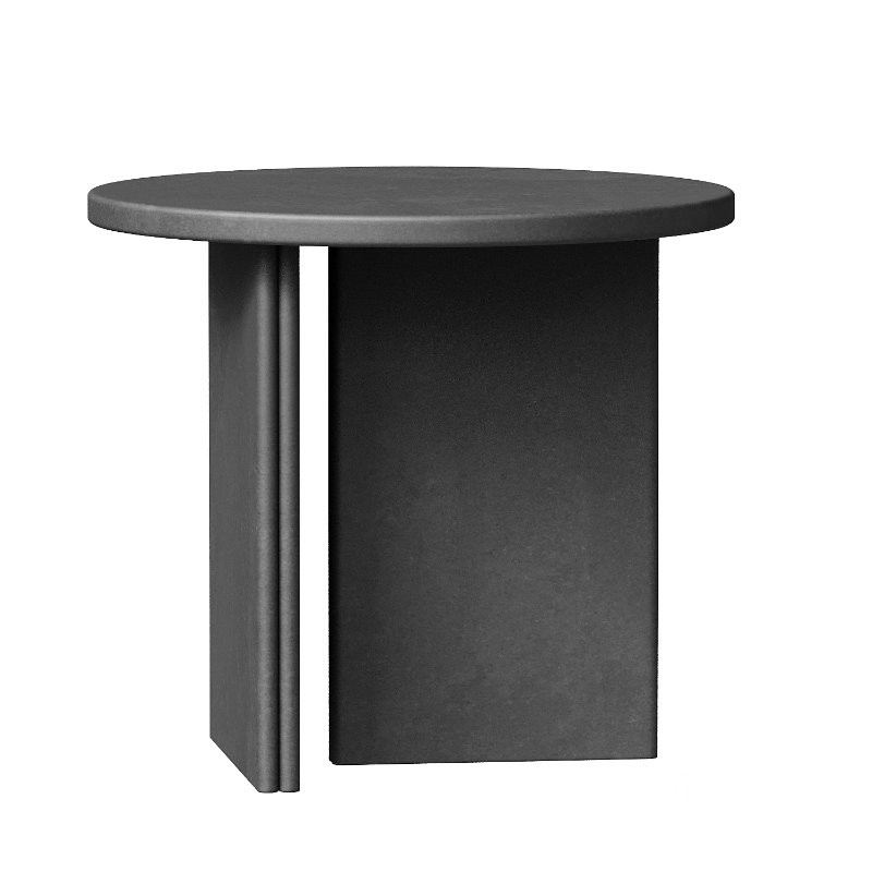 Onda Side Table in Travertine Image 1