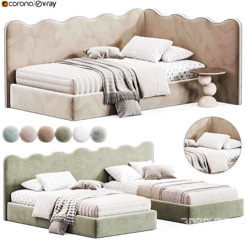 Corner bed Riviera By Sensorsleep Image 2