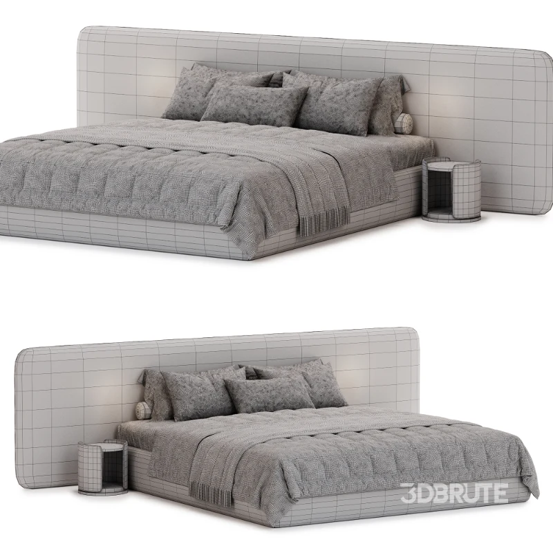 Modern Double bed Image 4