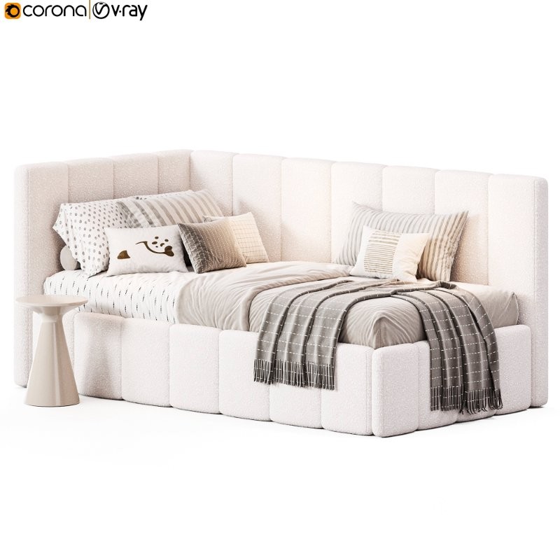 Corner bed Dandy kids By Sensorsleep Image 4