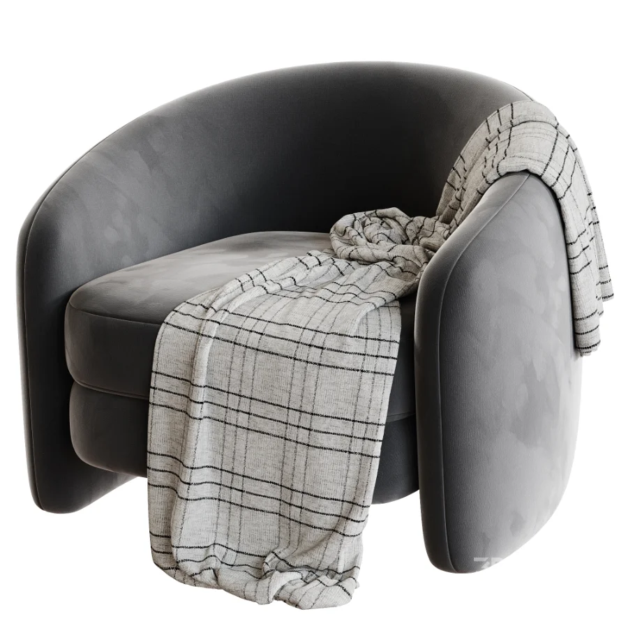 Dakota Shearling Armchair Image 6