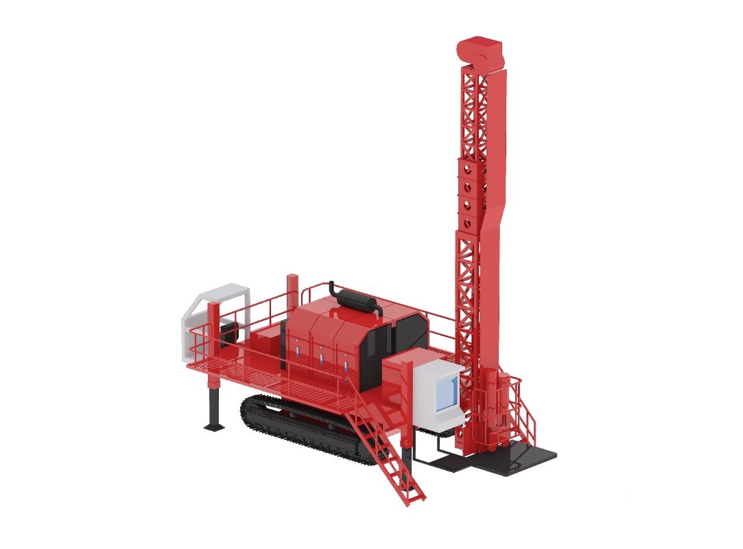 Drill Rig Core DE740 Simplified Image 2