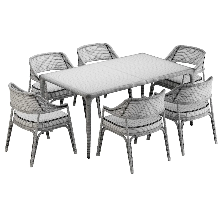 Dinning chair and table333 Image 3