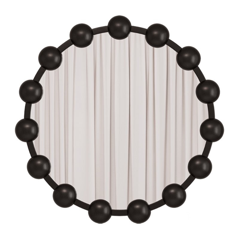 Pinto Acacia Round Mirror 08 Image 3