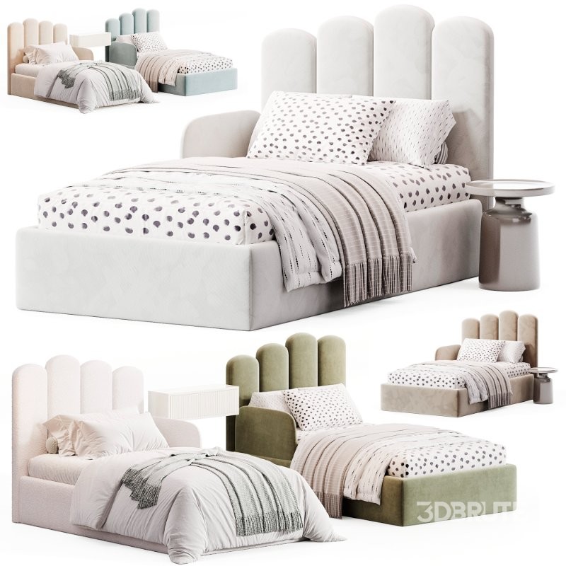 Children’s soft bed Pumbaa Image 6