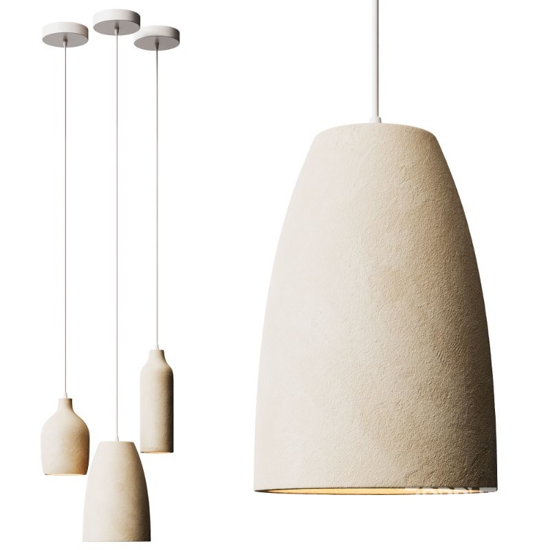 NYRA Resin Wabi Pendant Lights Image 1