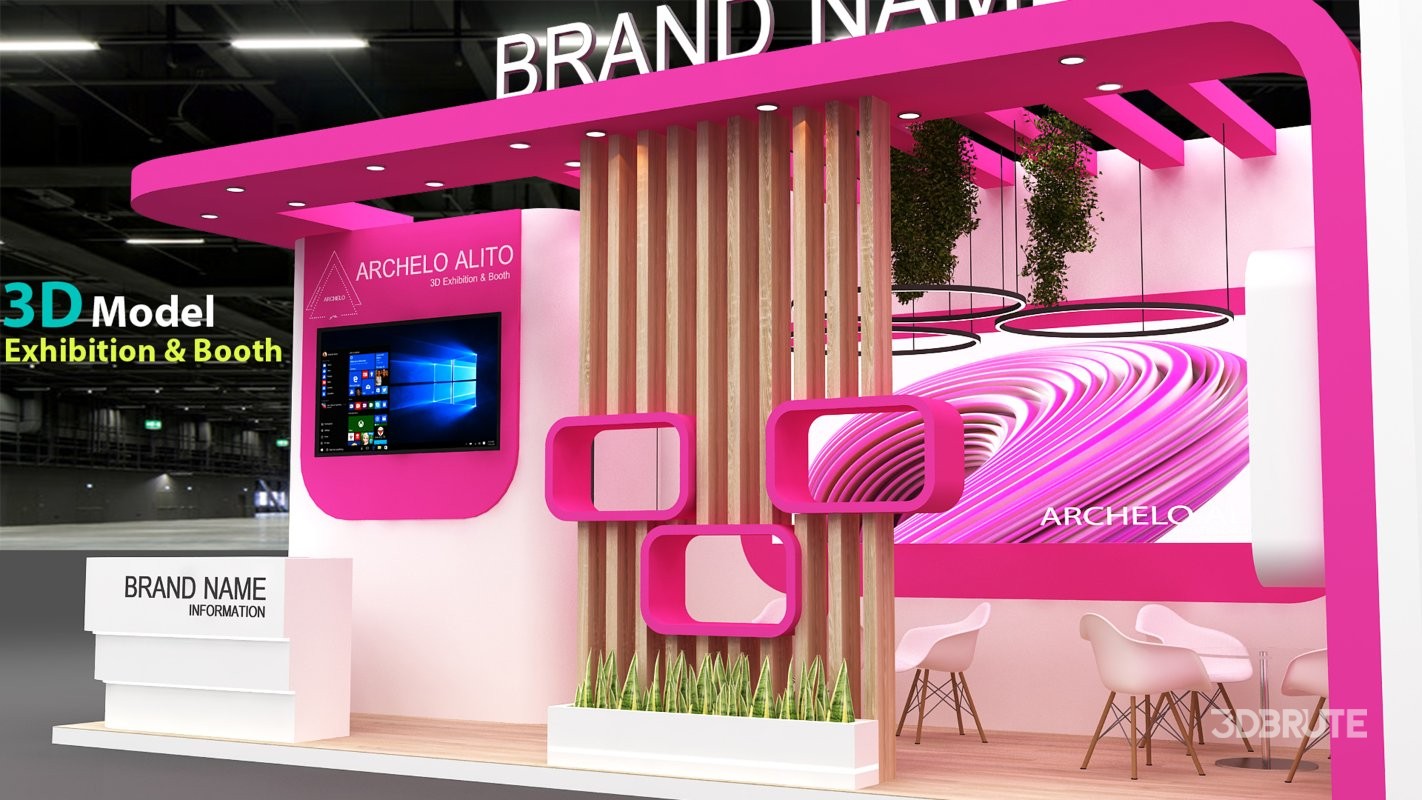 stand booth stall Image 1