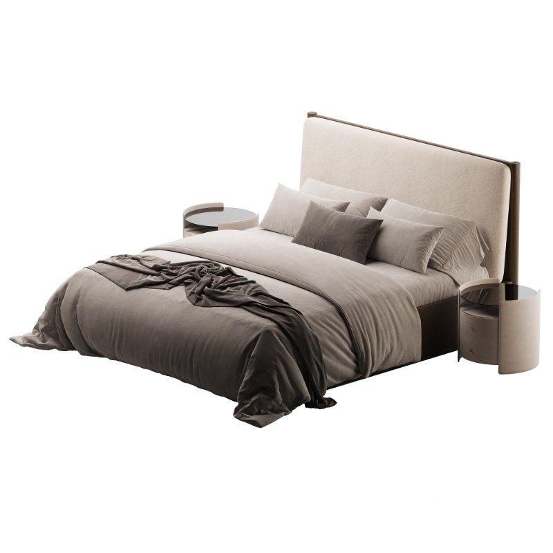 Casa White Oak Wood King Storage Bed Image 4