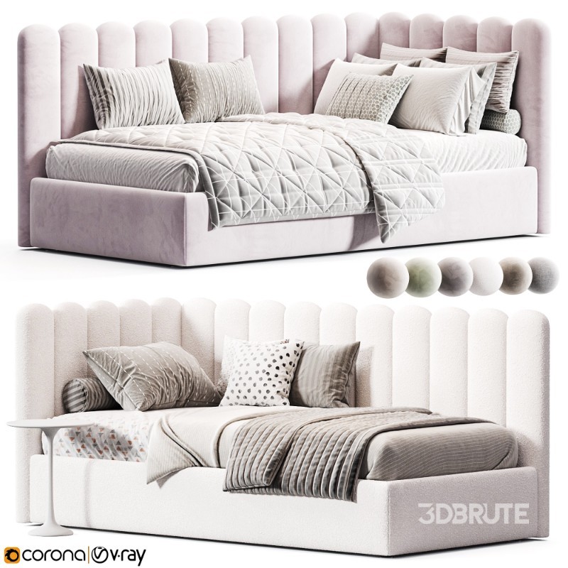 Corner bed Ari by Mamoony Image 2