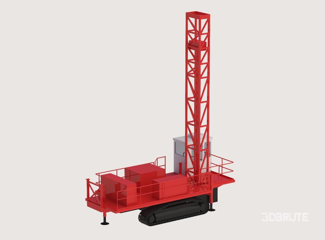 Drill Rig Mining D55SP Simplified Image 5