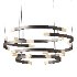 Trace Circular Halo Chandelier By CTO Lighting - Thumbnail 1