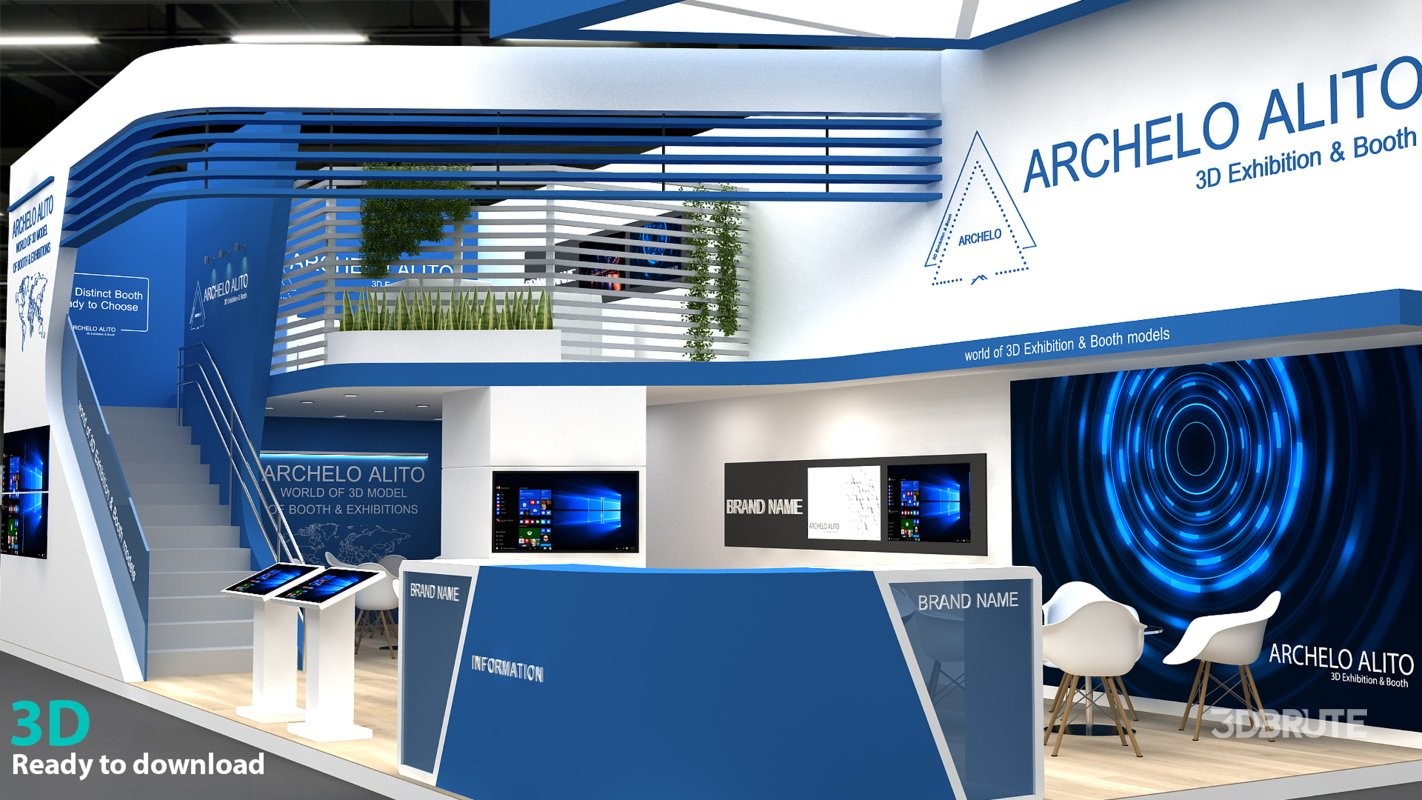 exhibition stall booth Image 5