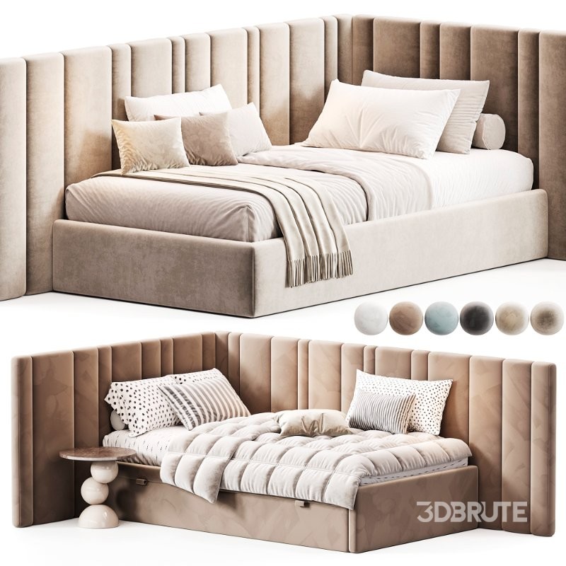 Corner bed Dandy design kids By Sensorsleep Image 4