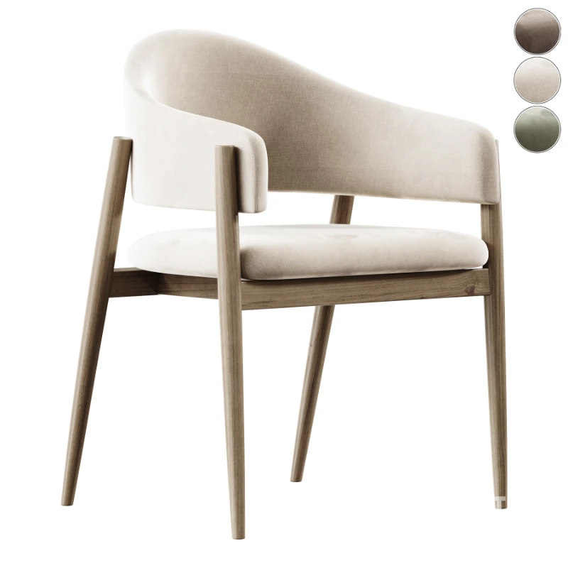 Alba Upholstered Chair and Table Coco Image 2