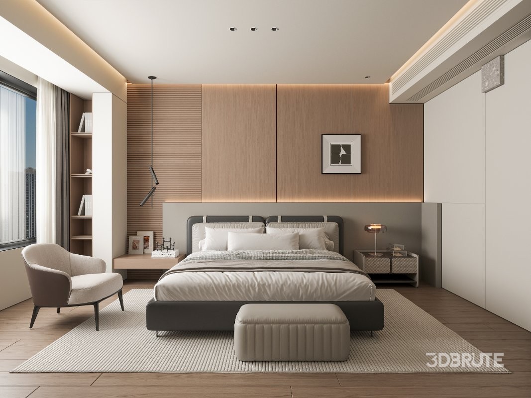 modern bedroom Image 1