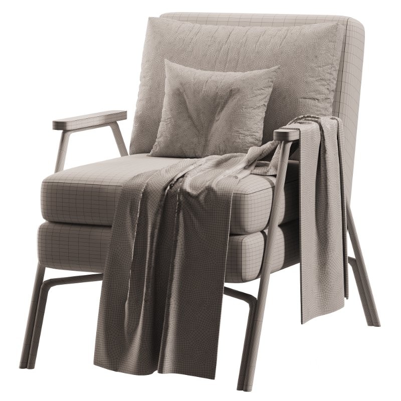 Industrial Style Indoor Armchair Image 7