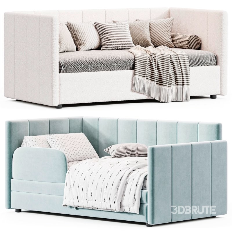 Children’s Soft Bed Quadra Light Image 5