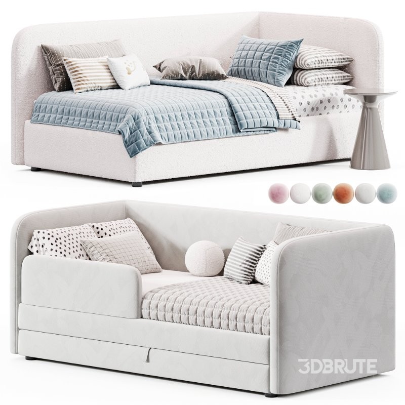 Children’s soft sofa bed Velite Image 6