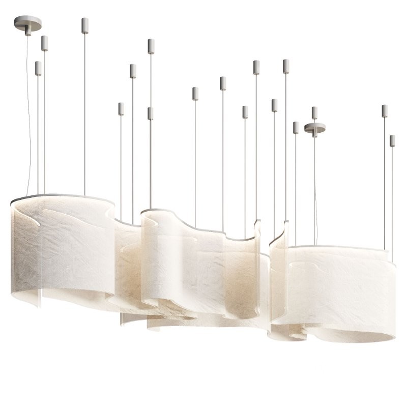 Excitemen Fabric Chandelier Image 3