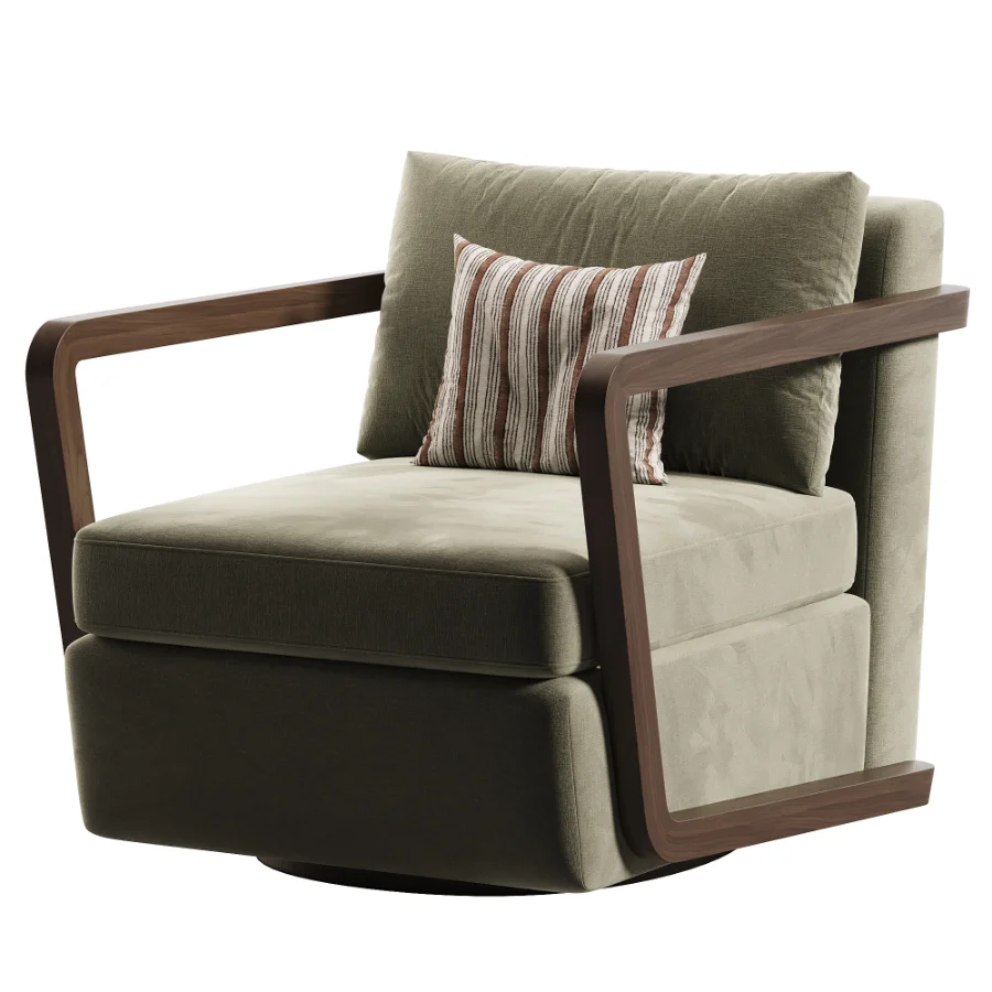 Swivel Lounge Chair Image 4