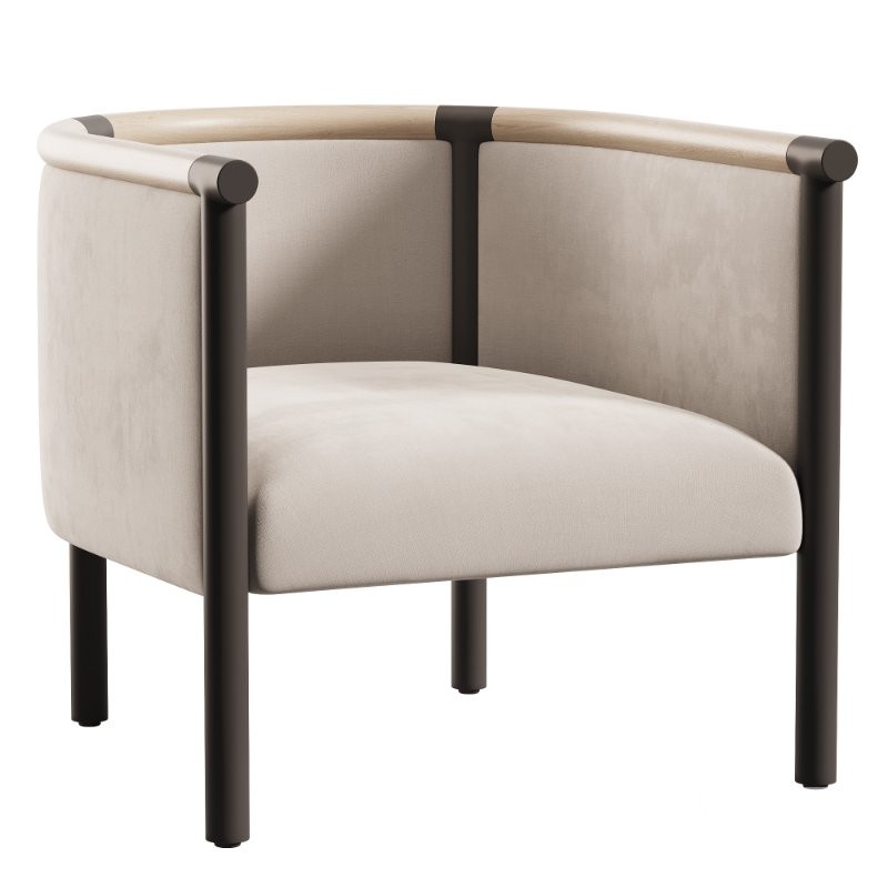 Tweed Lounge Chair Image 1