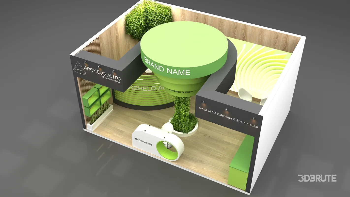 minimal stall exhibition Image 2