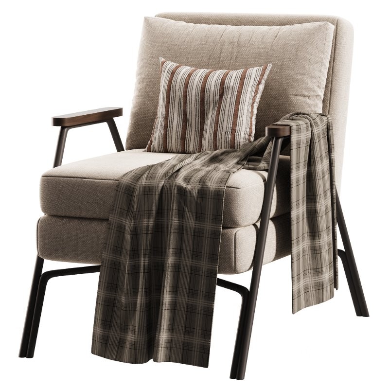 Industrial Style Indoor Armchair Image 5