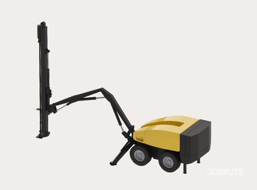Drill Rig Flexiroc T15 Simplified Image 1