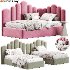 Corner bed Savoyardi Design kids - Thumbnail 1