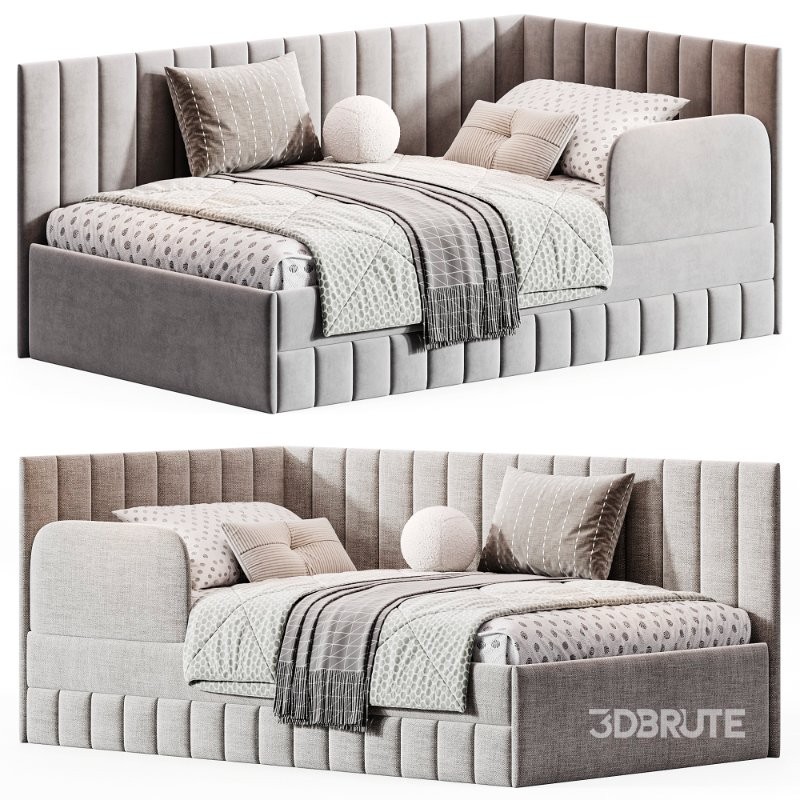 Children’s soft sofa bed Laini Image 3