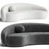 Boucle_Curved_Sofa - Thumbnail 1