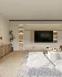 Modern living room and dining room interior scene - Thumbnail 4