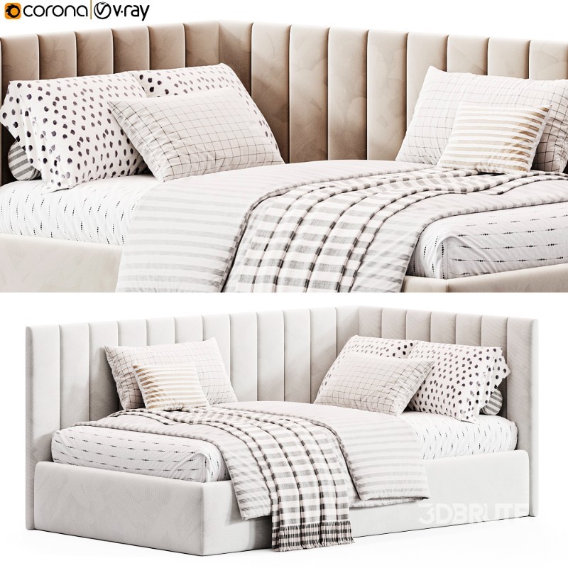 Corner bed Vertical kids Image 3