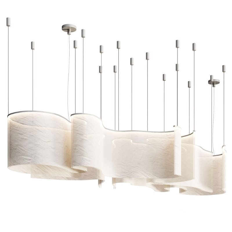 Excitemen Fabric Chandelier Image 2