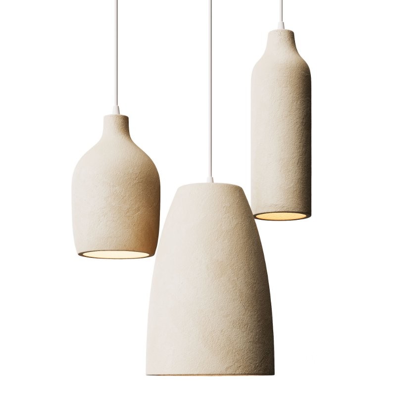 NYRA Resin Wabi Pendant Lights Image 2