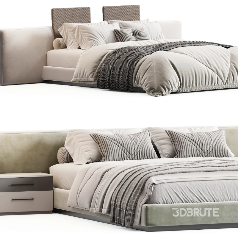 Yang Bed By Minotti Image 4