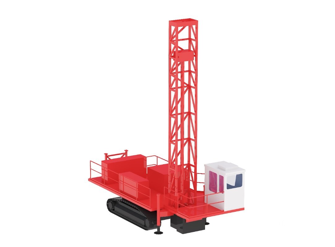 Drill Rig Mining D55SP Simplified Image 4