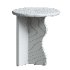Ana Wave Side Table Limestone - Thumbnail 2