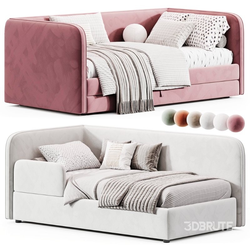 Children’s soft bed Leo Image 5