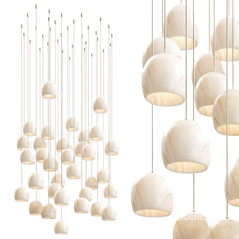 Arica Round Chandelier Image 4