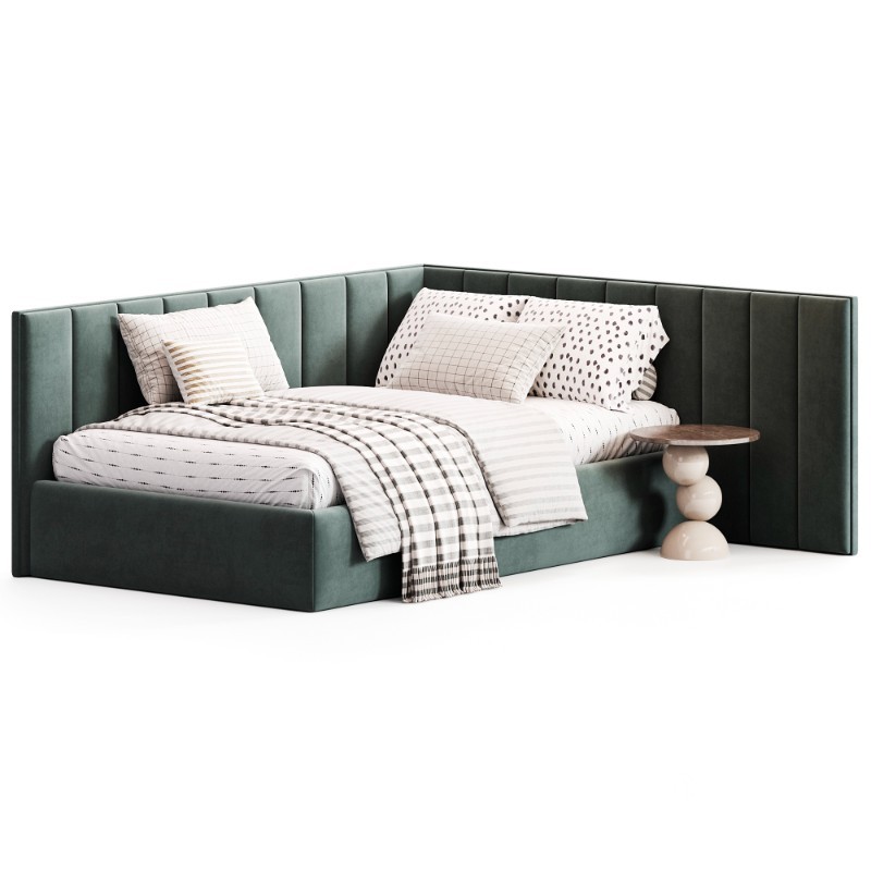 Corner bed Daisy kids By Sensorsleep Image 1