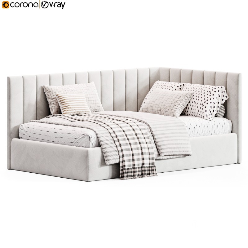 Corner bed Vertical kids Image 2