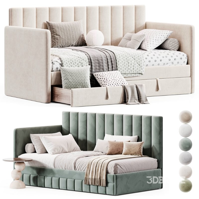 Children’s soft bed-sofa Grinch Image 6