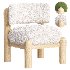 Shearling Accent Chair - Thumbnail 2
