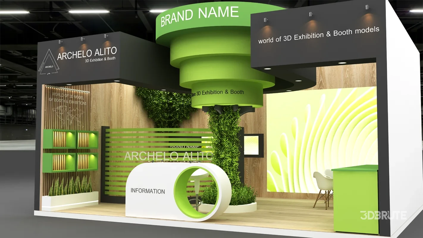 minimal stall exhibition Image 4