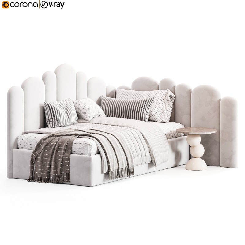 Corner bed Bambini Design kids Image 1