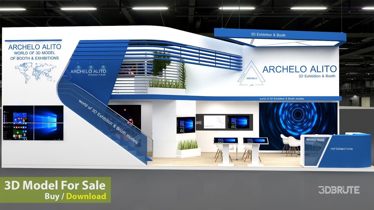 exhibition stall booth Image 1